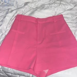 Pink Zara shorts